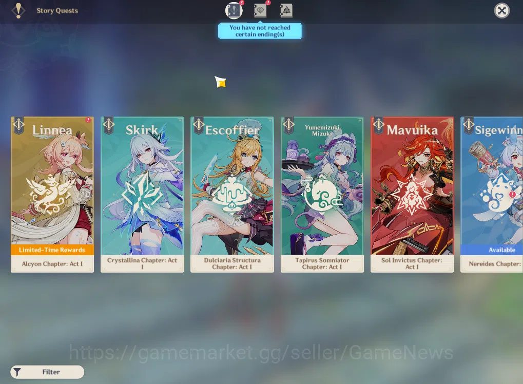 Genshin Impact Accounts ASIA|AR50||6Limited+3(*5Weapon)|ArlecchinoC1+Sign, image 12