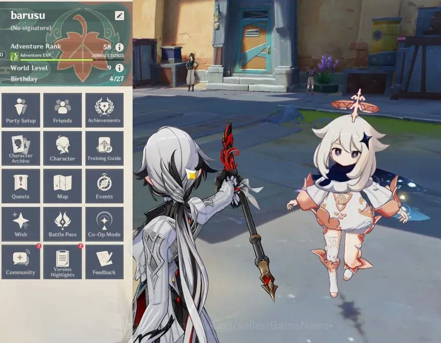 Genshin Impact Accounts ASIA|AR58|9Limit+3(*5WEP)|NeuvileC1,Arlec+sign,Kaz image 1