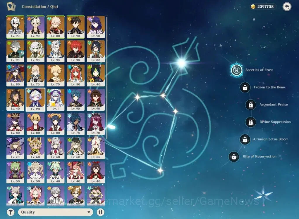 Genshin Impact Accounts ASIA|AR58|9Limit+3(*5WEP)|NeuvileC1,Arlec+sign,Kaz image 7