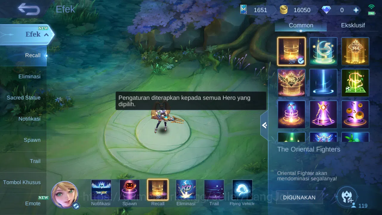 Mobile Legends: Bang Bang Accounts Hero 119 Skin 178 | CC Natalia | Lightborn Granger image 11