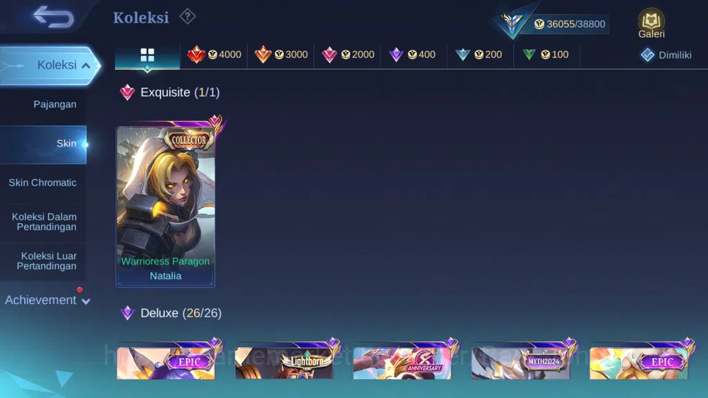 Mobile Legends: Bang Bang Accounts Hero 119 Skin 178 | CC Natalia | Lightborn Granger image 16