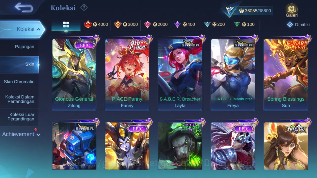 Mobile Legends: Bang Bang Accounts Hero 119 Skin 178 | CC Natalia | Lightborn Granger image 2