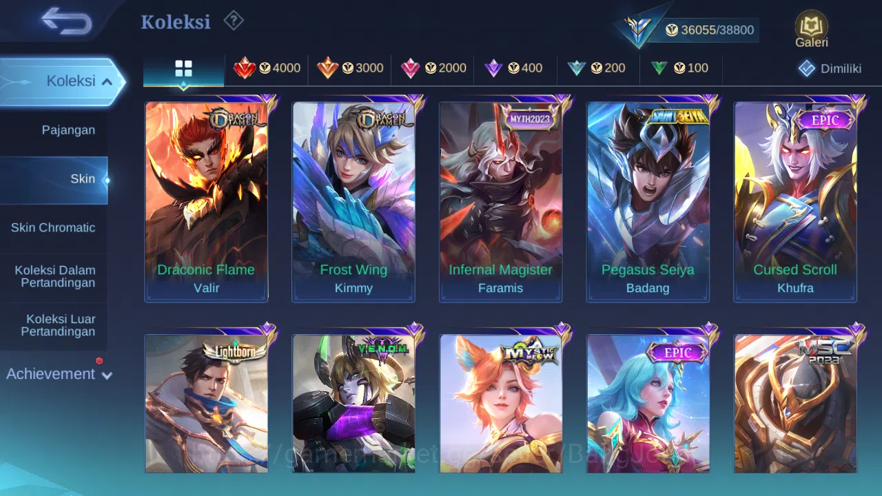 Mobile Legends: Bang Bang Accounts Hero 119 Skin 178 | CC Natalia | Lightborn Granger image 4