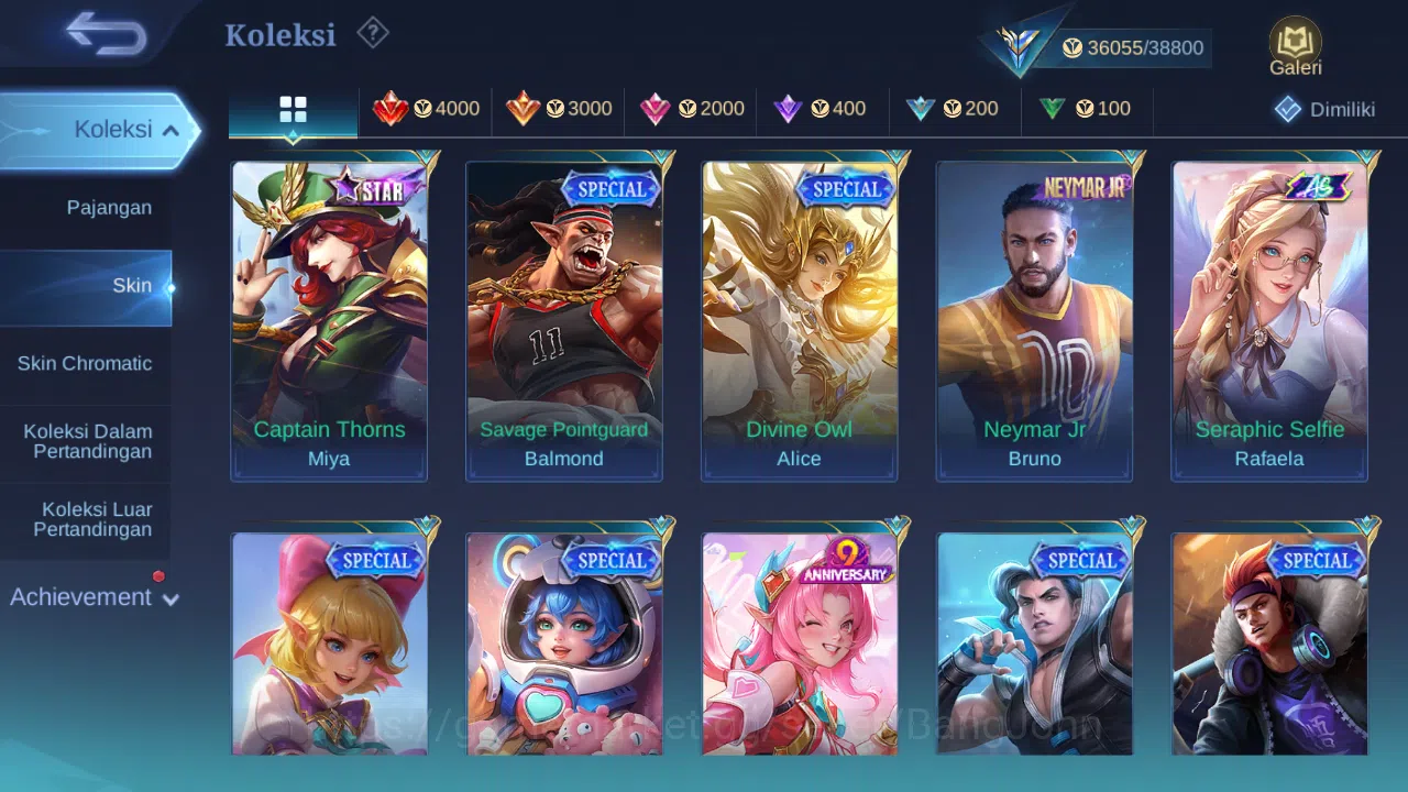 Mobile Legends: Bang Bang Accounts Hero 119 Skin 178 | CC Natalia | Lightborn Granger image 6