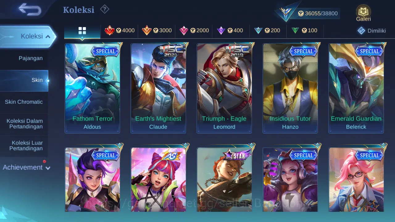 Mobile Legends: Bang Bang Accounts Hero 119 Skin 178 | CC Natalia | Lightborn Granger image 8