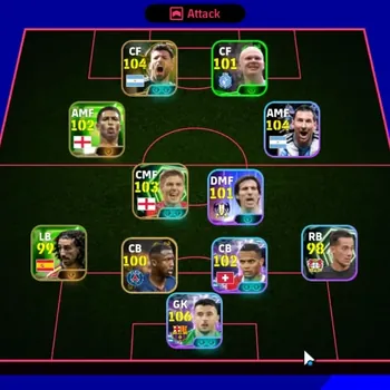 eFootball Accounts High-End Android|Power 3153|6 Epic Sergio Aguero,Dennis Bergkamp,Gerrard,Aubameyang|9 ShowTime Joan