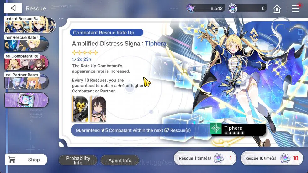 Chaos Zero Nightmare Accounts GLOBAL Lv 41|8,5K Crystal+37 Res Anchor|4 SSR [Tip image 14