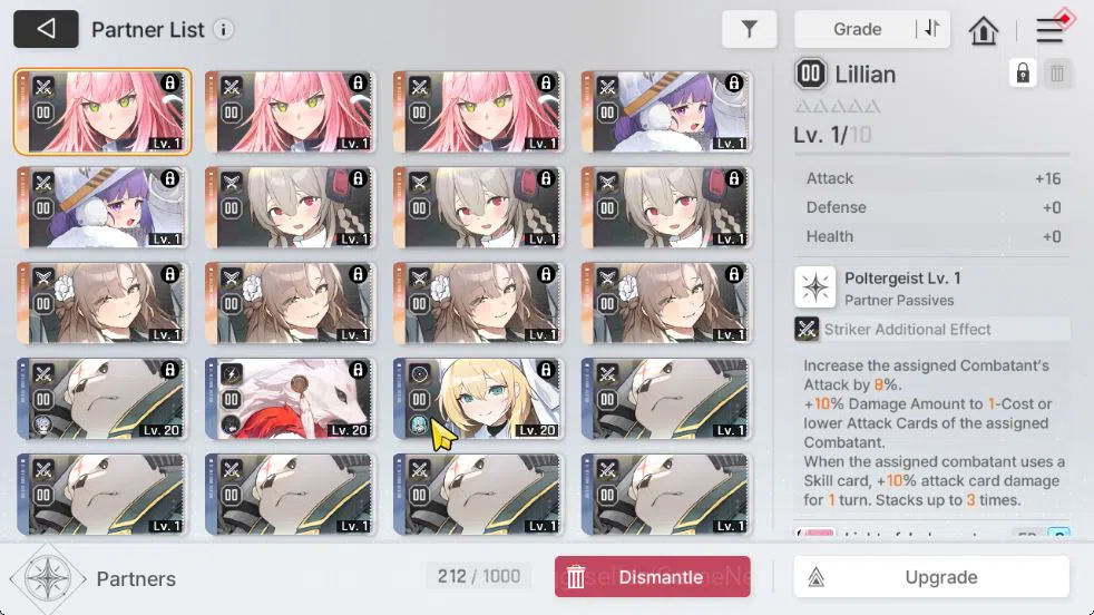 Chaos Zero Nightmare Accounts GLOBAL Lv 41|8,5K Crystal+37 Res Anchor|4 SSR [Tip image 5