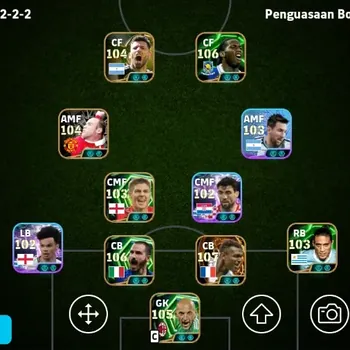 eFootball Accounts Legends & Iconic Players Mobile|PW 3214|Marcelo Desailly BigTime,Bonucci,Drogba,Abbiati,Nico ORelly