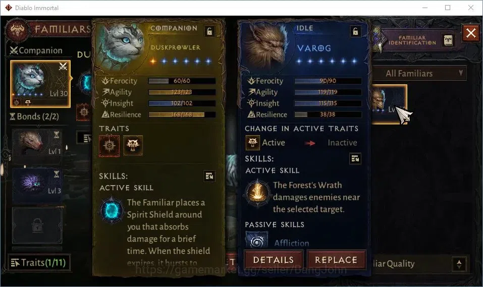 Diablo Immortal Accounts High-End EU-Sescheron | 60 (753) Crusader-Sliner | CR 42k | Reso 570 | Inferno IV | Lv30 (7 14