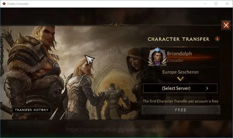 Diablo Immortal Accounts High-End EU-Sescheron | 60 (753) Crusader-Sliner | CR 42k | Reso 570 | Inferno IV | Lv30 (7 2