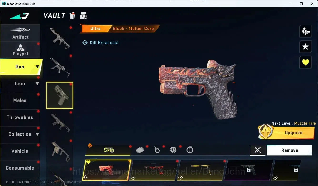 Blood Strike Accounts ASIA | Eternal Desert Eagle-Scorpius|3 EVA,7DS Gun image 10