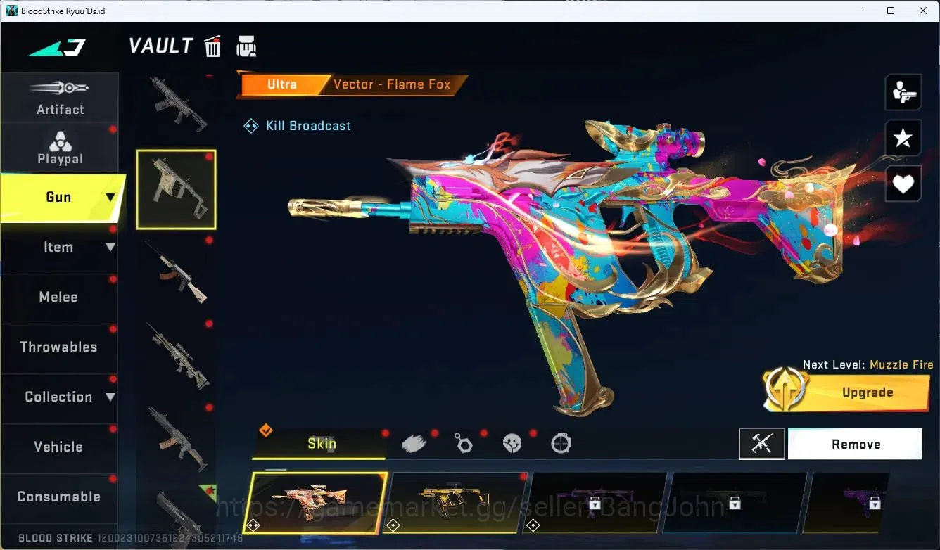 Blood Strike Accounts ASIA | Eternal Desert Eagle-Scorpius|3 EVA,7DS Gun image 11