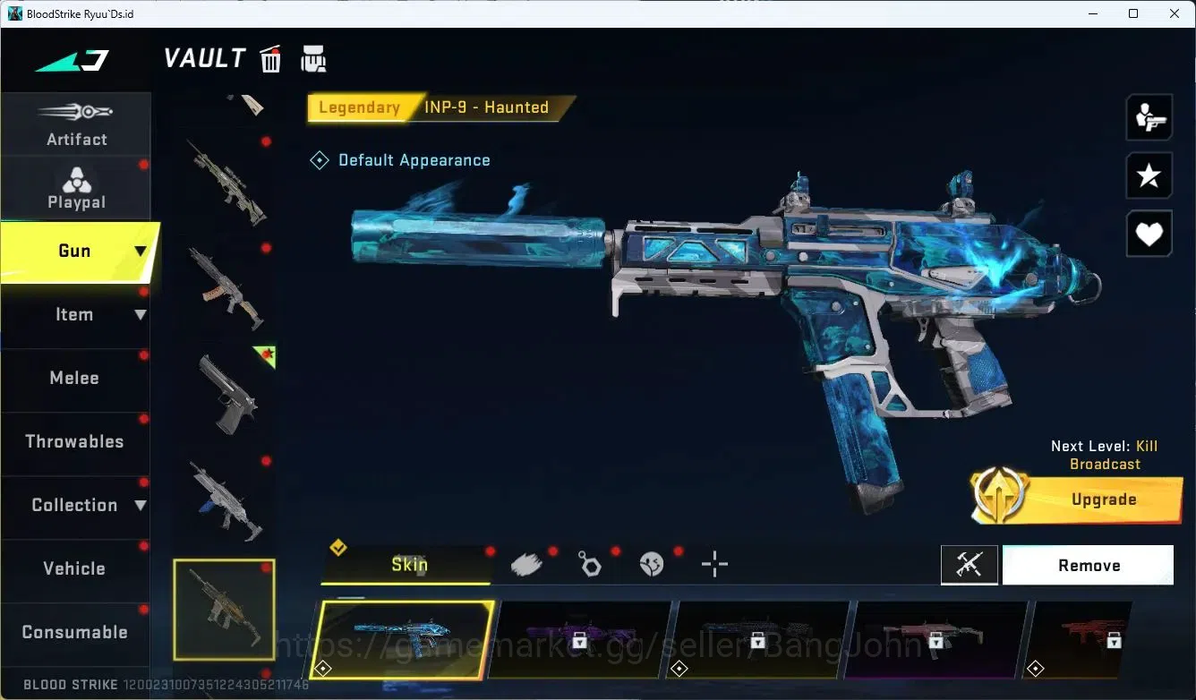 Blood Strike Accounts ASIA | Eternal Desert Eagle-Scorpius|3 EVA,7DS Gun image 14