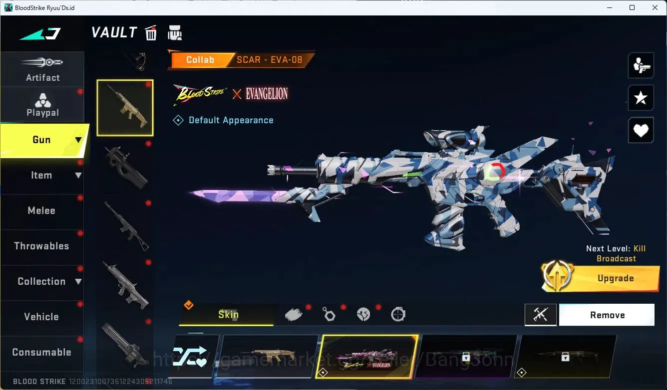 Blood Strike Accounts ASIA | Eternal Desert Eagle-Scorpius|3 EVA,7DS Gun image 16