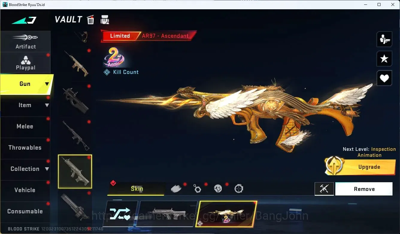 Blood Strike Accounts ASIA | Eternal Desert Eagle-Scorpius|3 EVA,7DS Gun image 17