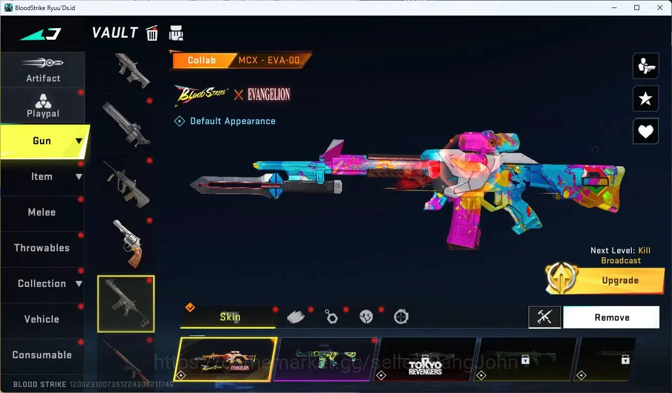 Blood Strike Accounts ASIA | Eternal Desert Eagle-Scorpius|3 EVA,7DS Gun image 19