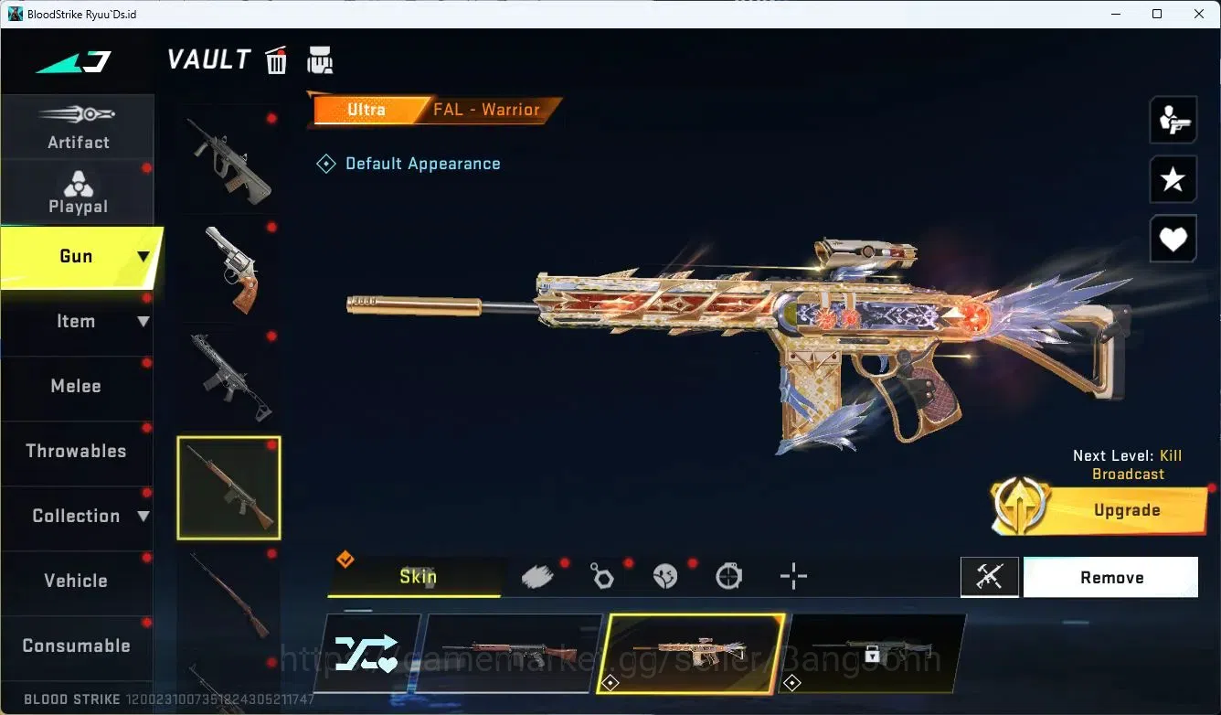 Blood Strike Accounts ASIA | Eternal Desert Eagle-Scorpius|3 EVA,7DS Gun image 20