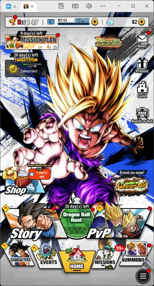 Dragon Ball Legends Accounts Global | Lvl 147|4M Total Power|82 CC|2 LR|4 UL|LR image 15