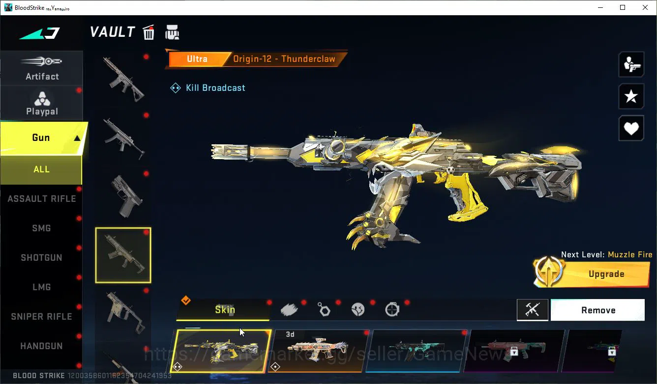 Blood Strike Accounts ASIA|ETERNAL KRAKEN-VOIDCLOAK+MELE Luna Slash,Coll image 10