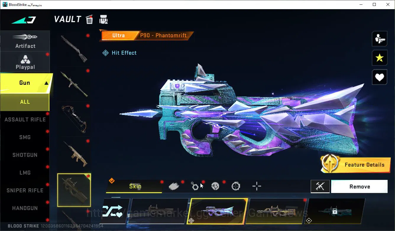 Blood Strike Accounts ASIA|ETERNAL KRAKEN-VOIDCLOAK+MELE Luna Slash,Coll image 13