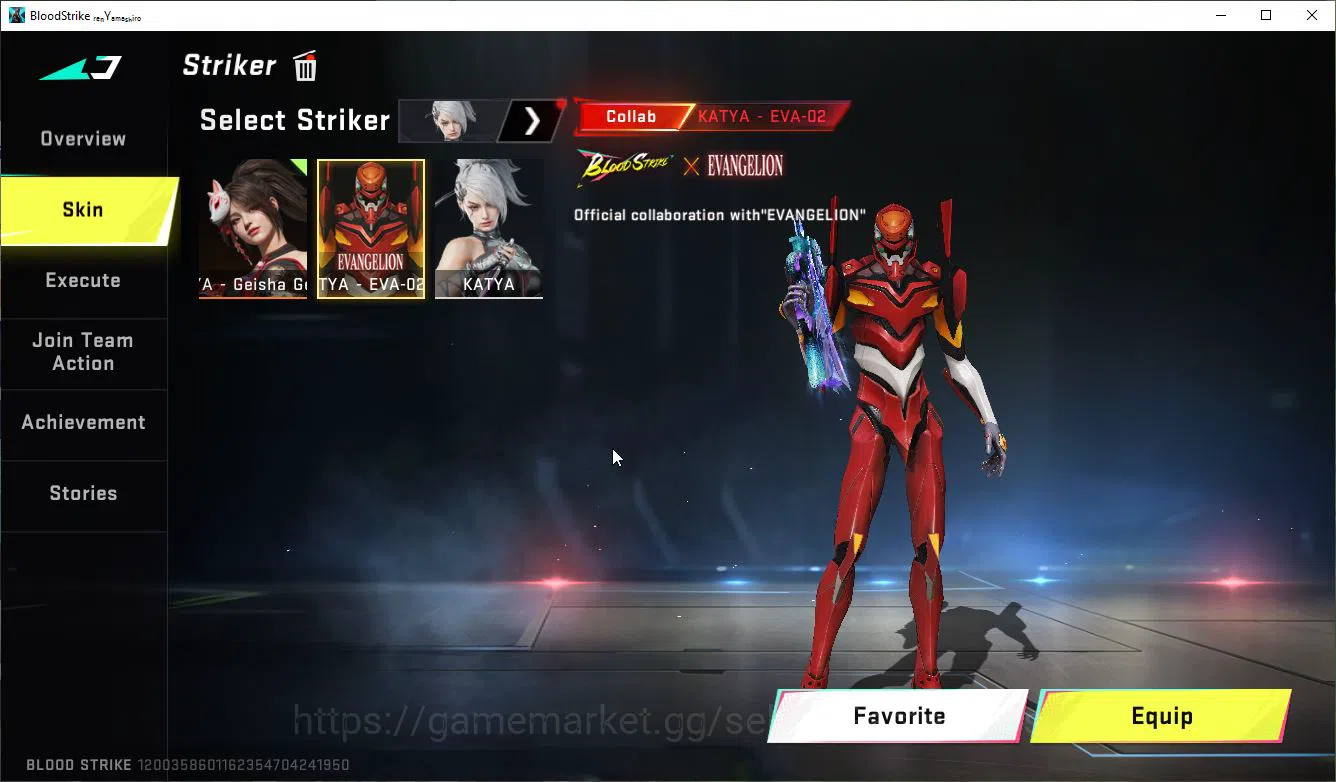 Blood Strike Accounts ASIA|ETERNAL KRAKEN-VOIDCLOAK+MELE Luna Slash,Coll image 4