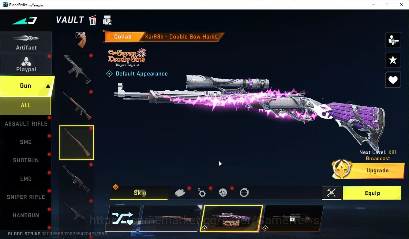 Blood Strike Accounts ASIA|ETERNAL KRAKEN-VOIDCLOAK+MELE Luna Slash,Coll image 7