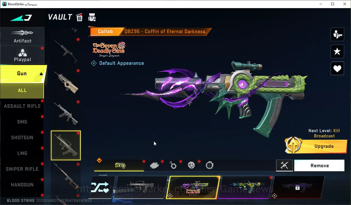 Blood Strike Accounts ASIA|ETERNAL KRAKEN-VOIDCLOAK+MELE Luna Slash,Coll image 8