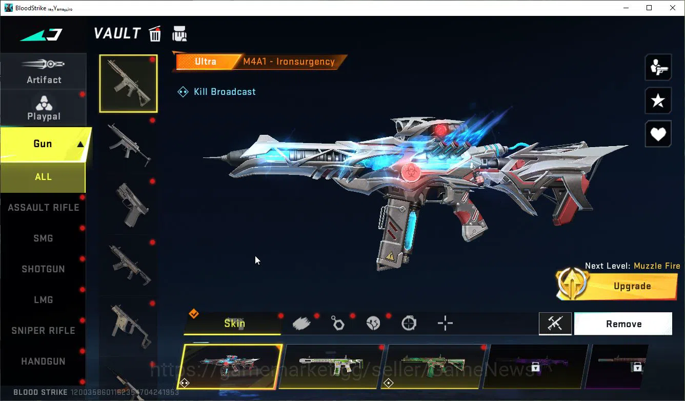 Blood Strike Accounts ASIA|ETERNAL KRAKEN-VOIDCLOAK+MELE Luna Slash,Coll image 9