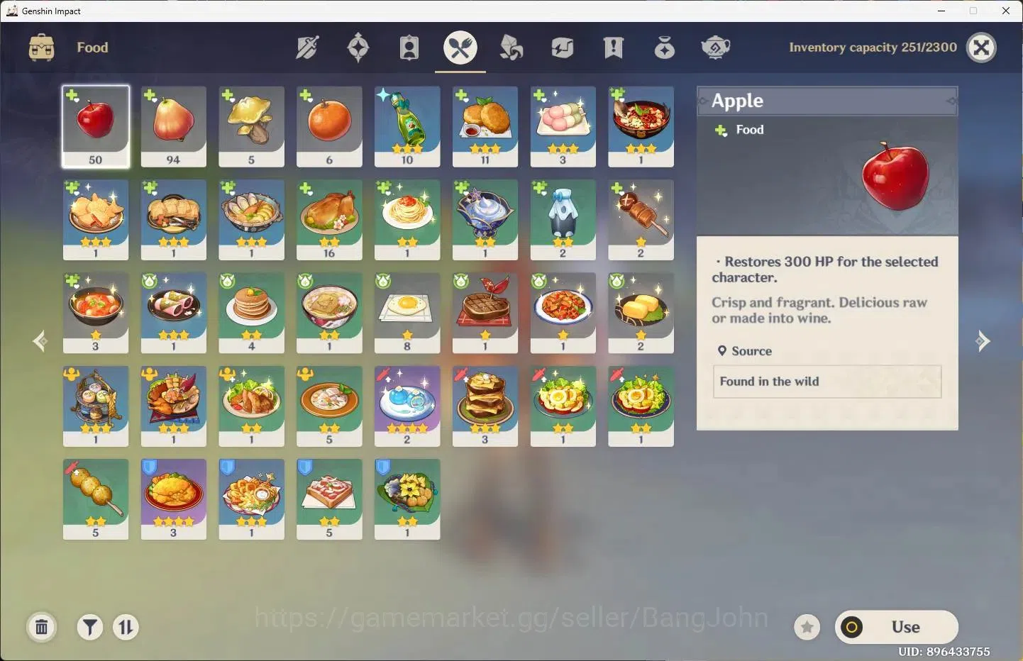 Genshin Impact Accounts ASIA | AR 31 | Starter | 1 Limit+3 Charstd | Mavui image 6