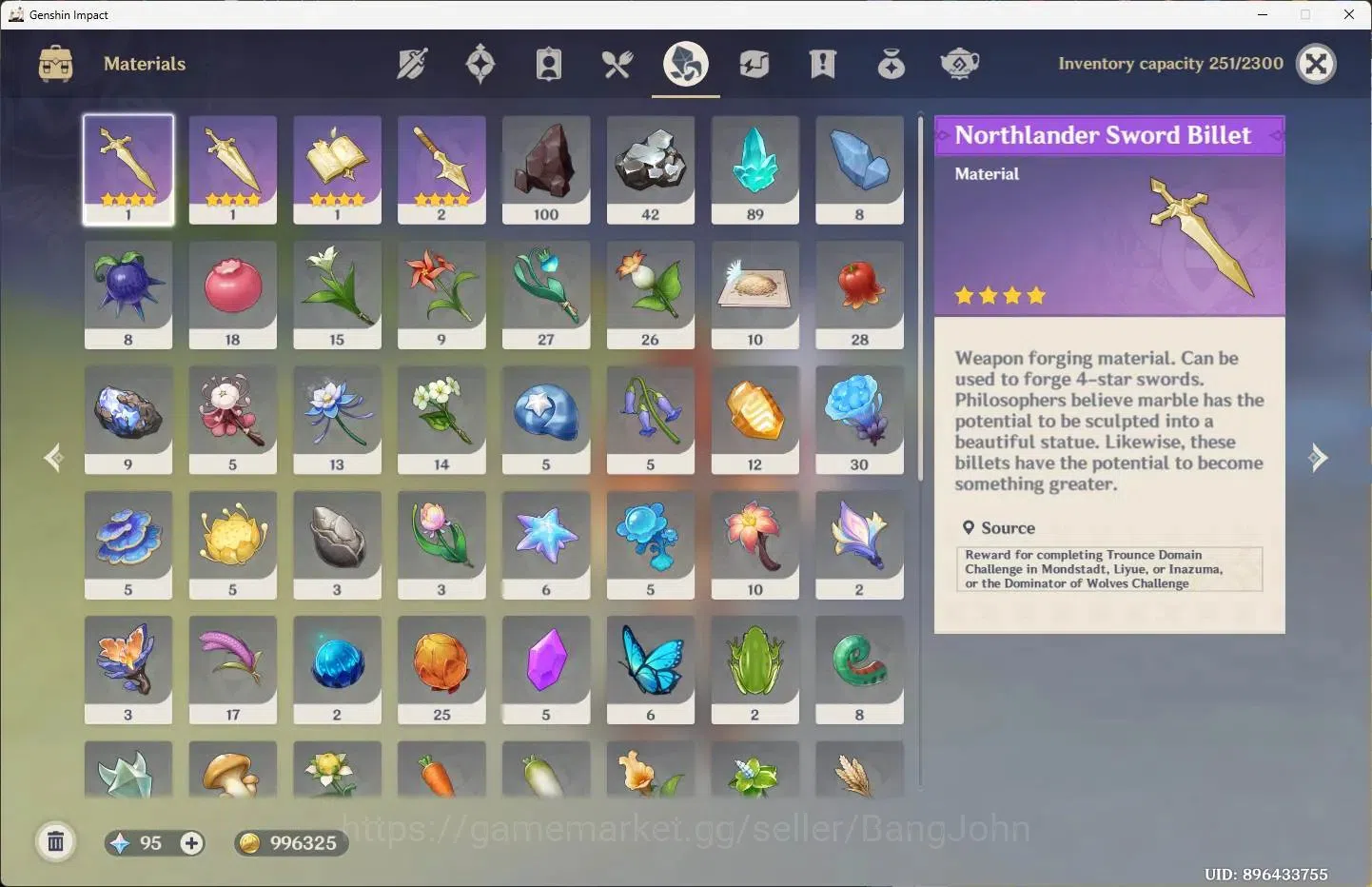Genshin Impact Accounts ASIA | AR 31 | Starter | 1 Limit+3 Charstd | Mavui image 7