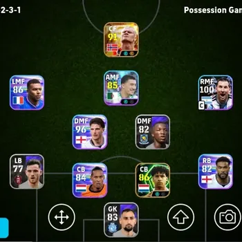 eFootball Accounts High-End Mobile |PW 2613|BIGT Halland,Epic Rijkaard,Shwt IbrahimMaza Messi|Coach DamiaGranero| EFB4118B
