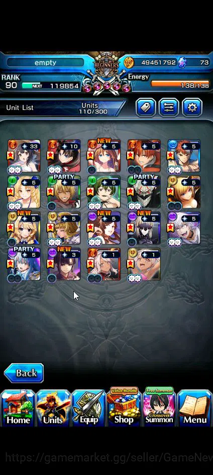 Grand Summoners Accounts Global|Rank 90|19 Ascend+7 TW|[Okarun,Emiya,Chloe, image 19
