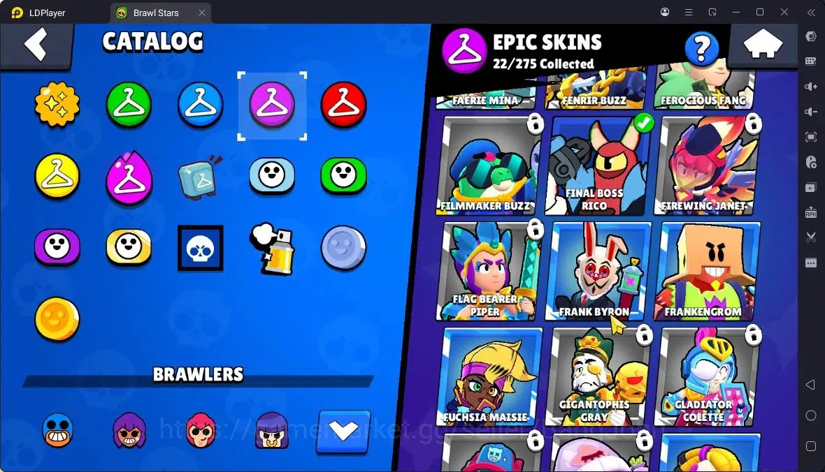 Brawl Stars Accounts Thropy 4606|49 Brawler|8 Max,5 Max HC|3 Legend,9 Mythic,22 Epic Skin|17257 Bling|337 14