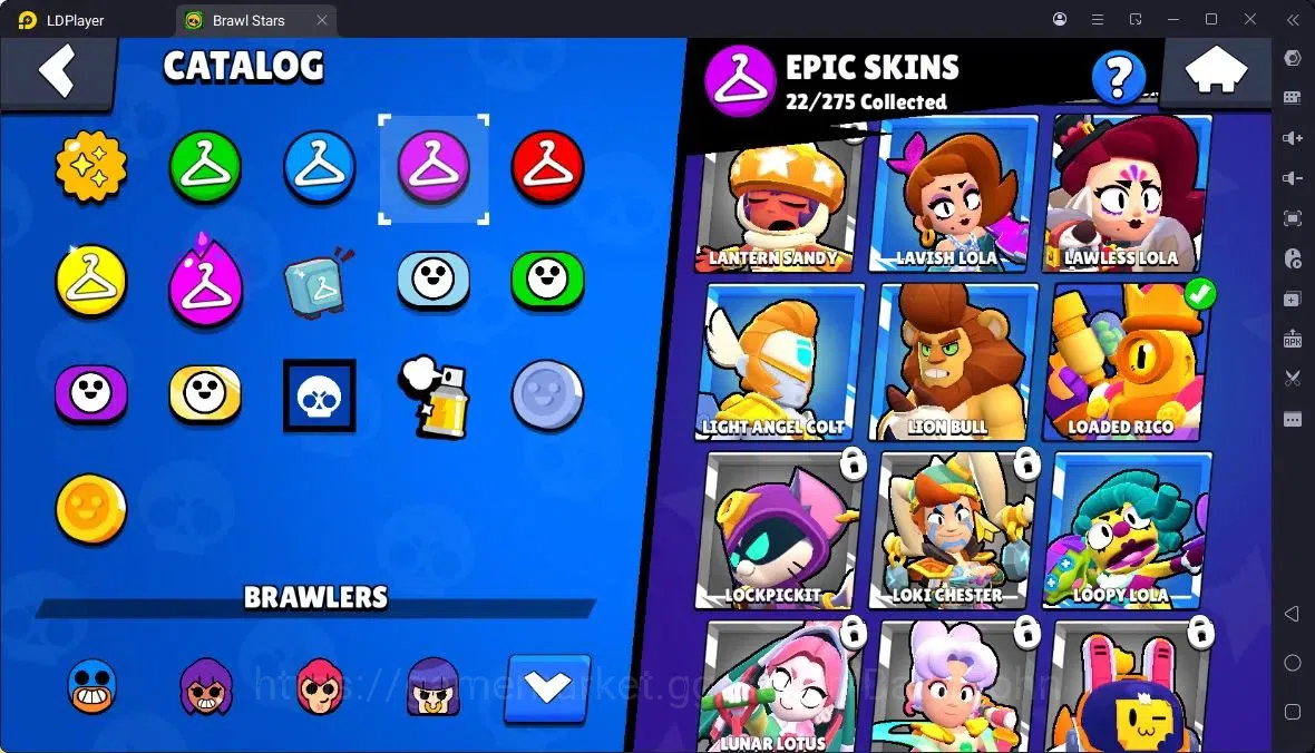 Brawl Stars Accounts Thropy 4606|49 Brawler|8 Max,5 Max HC|3 Legend,9 Mythic,22 Epic Skin|17257 Bling|337 15