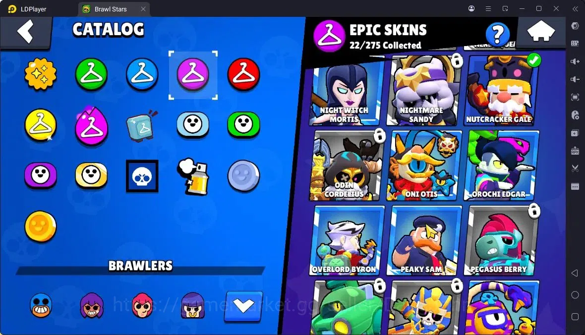 Brawl Stars Accounts Thropy 4606|49 Brawler|8 Max,5 Max HC|3 Legend,9 Mythic,22 Epic Skin|17257 Bling|337 16