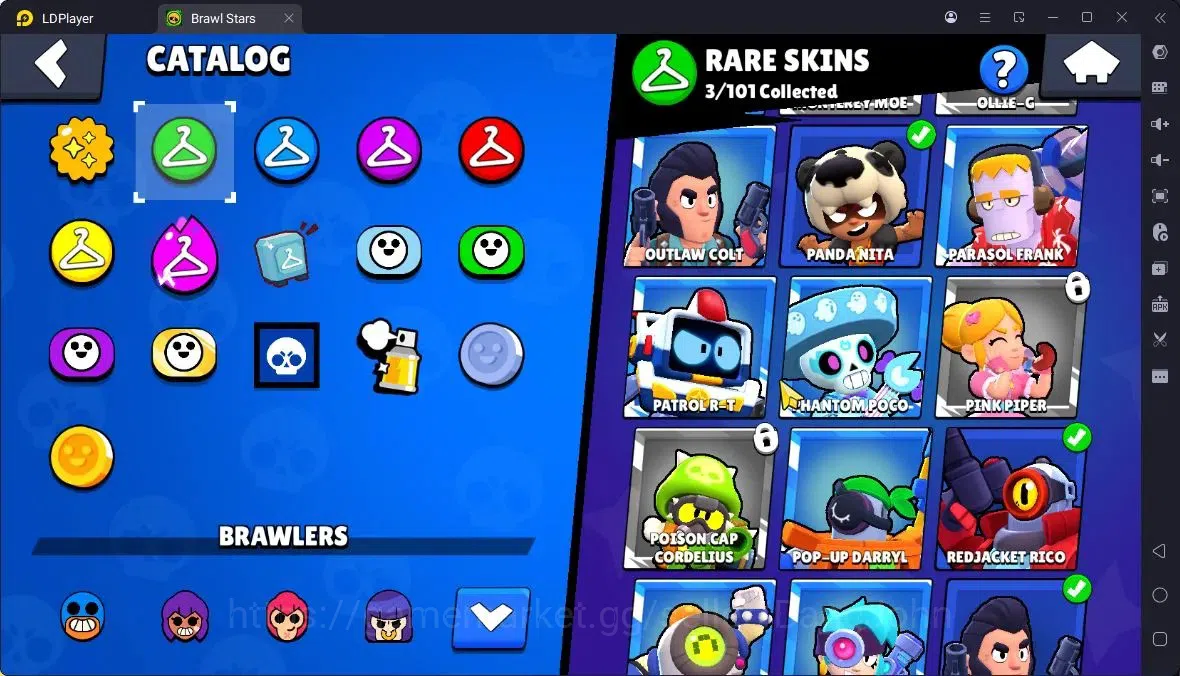 Brawl Stars Accounts Thropy 4606|49 Brawler|8 Max,5 Max HC|3 Legend,9 Mythic,22 Epic Skin|17257 Bling|337 4
