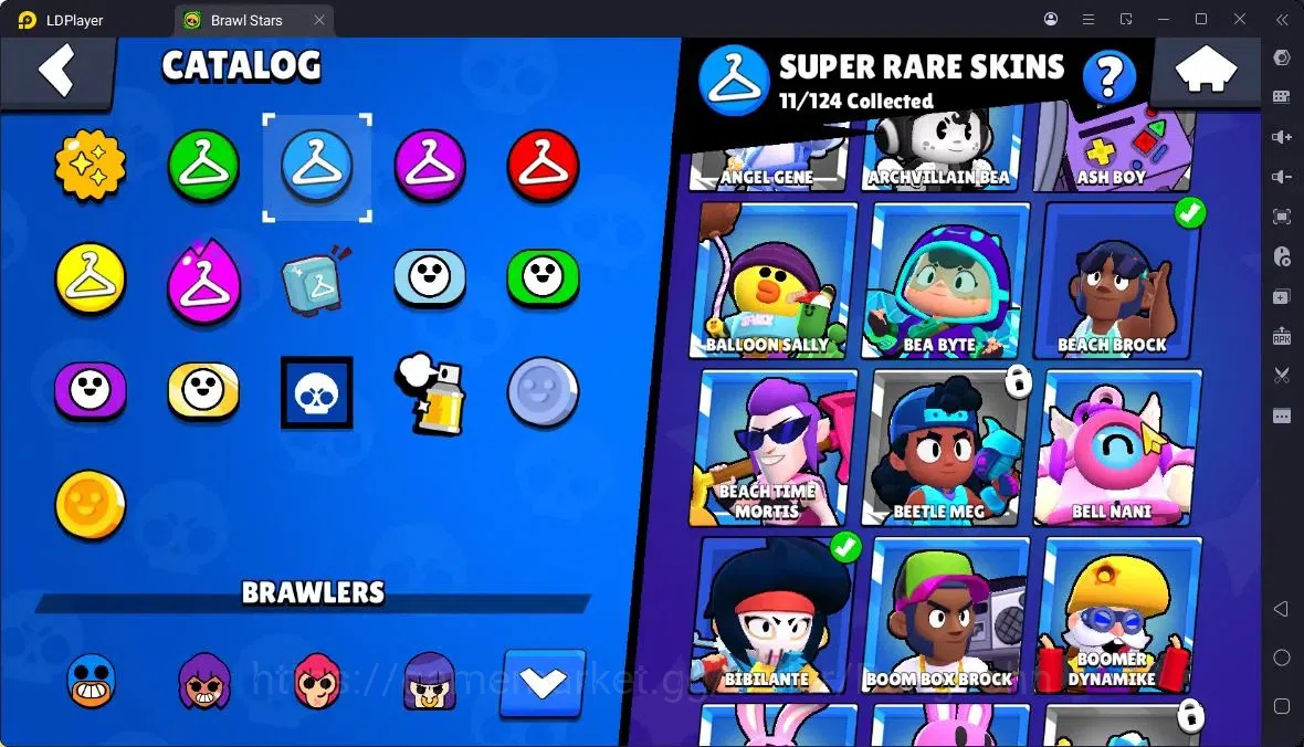 Brawl Stars Accounts Thropy 4606|49 Brawler|8 Max,5 Max HC|3 Legend,9 Mythic,22 Epic Skin|17257 Bling|337 5