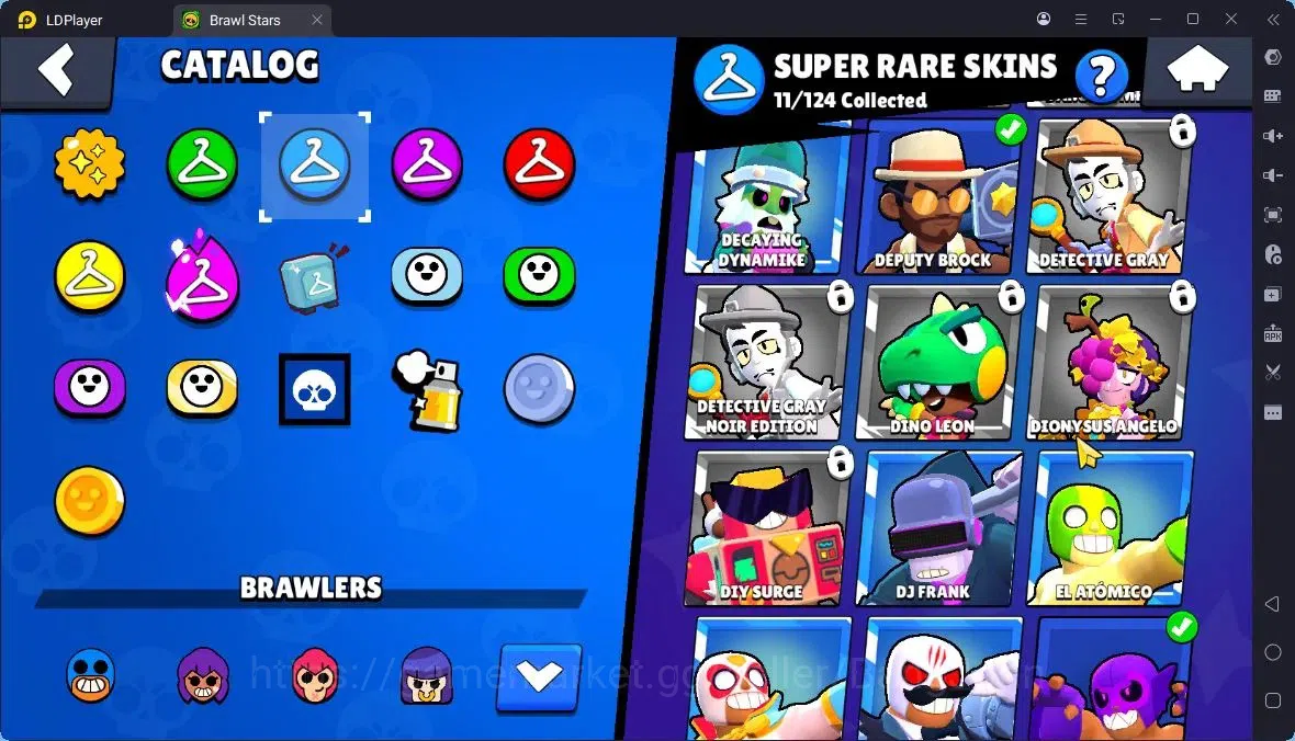 Brawl Stars Accounts Thropy 4606|49 Brawler|8 Max,5 Max HC|3 Legend,9 Mythic,22 Epic Skin|17257 Bling|337 6