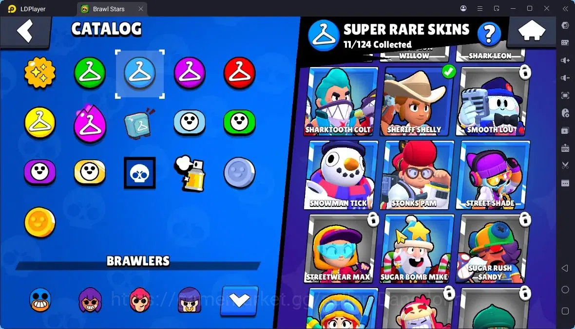 Brawl Stars Accounts Thropy 4606|49 Brawler|8 Max,5 Max HC|3 Legend,9 Mythic,22 Epic Skin|17257 Bling|337 8