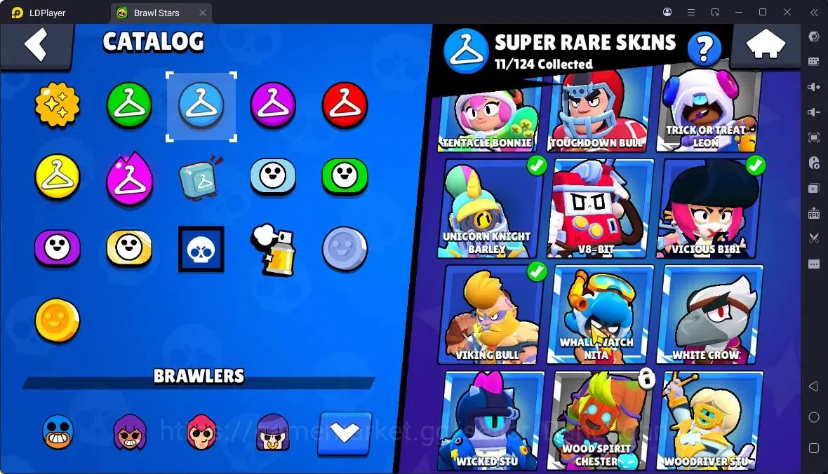 Brawl Stars Accounts Thropy 4606|49 Brawler|8 Max,5 Max HC|3 Legend,9 Mythic,22 Epic Skin|17257 Bling|337 9