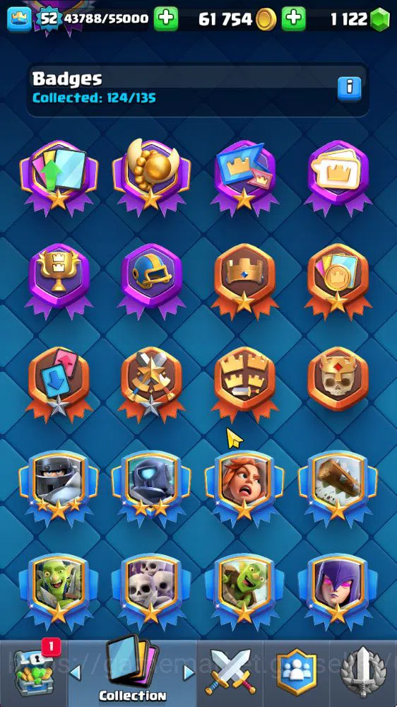 Clash Royale Accounts High-End Lvl 52|Trophy 9751|KTL 14|Limited Skin|Card 121|14 EVO,8 Champ,21 Legend,33 Epic,30 Rare,29 12