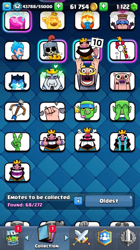 Clash Royale Accounts High-End Lvl 52|Trophy 9751|KTL 14|Limited Skin|Card 121|14 EVO,8 Champ,21 Legend,33 Epic,30 Rare,29 9