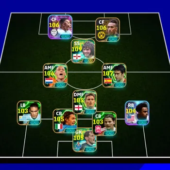 eFootball Accounts Mid-Tier #E FLASH SALE Kolektif 3274++ || Mbappe X Aubameyang X Geroge Best X Raul X Snijder X Lampard X