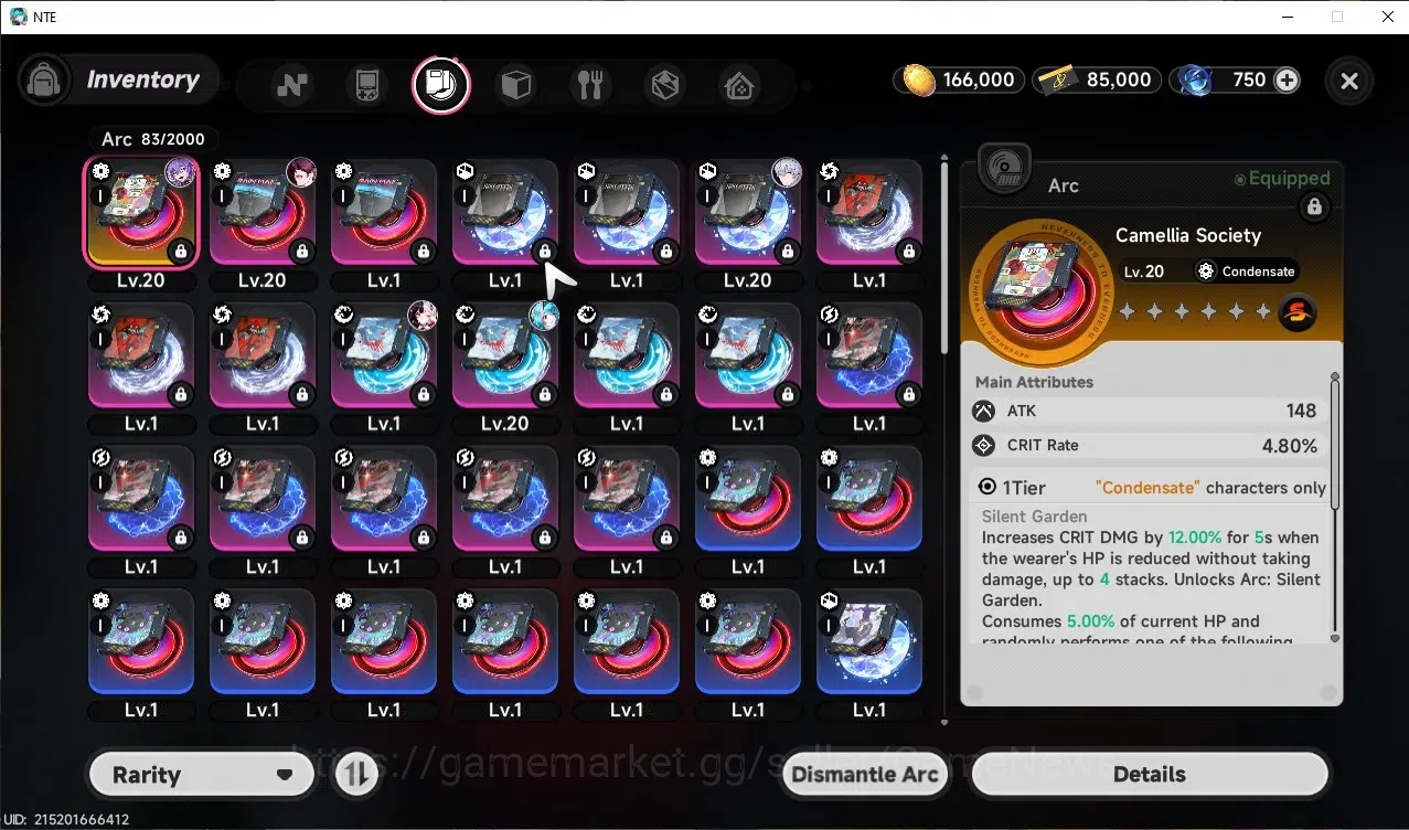 Neverness to Everness Accounts GLOBAL SEA|HL 3|2 SSR(Lacrimosa),Fadia|1 S-Class S image 9