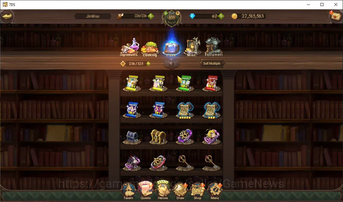 The Seven Deadly Sins: Grand Cross Accounts Asia|4,6 M CC|1 LR+9 UR+Many Collab|QDiane2/6,Elim image 20