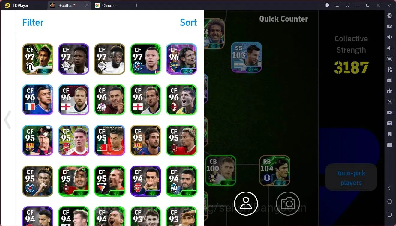 eFootball Accounts Mobile|PW 3187|Bigtime Rijkaard,Makélélé,Nakamura| image 2