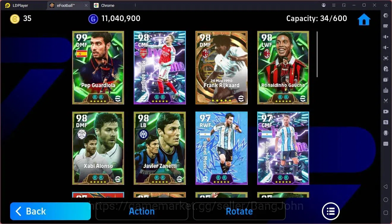 eFootball Accounts Mobile|PW 3187|Bigtime Rijkaard,Makélélé,Nakamura| image 3