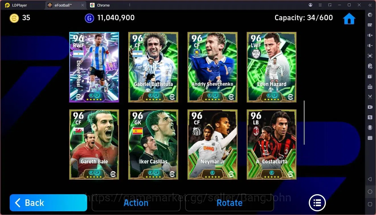 eFootball Accounts Mobile|PW 3187|Bigtime Rijkaard,Makélélé,Nakamura| image 5