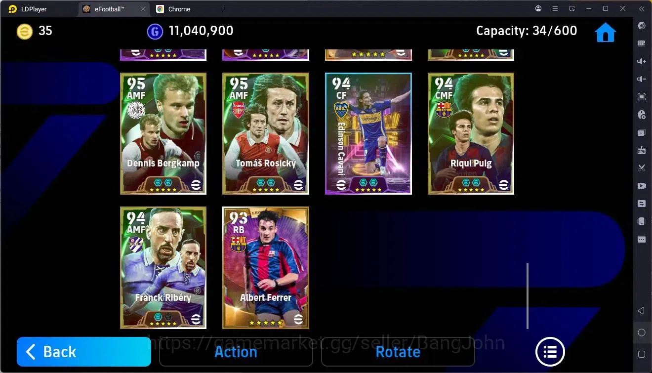 eFootball Accounts Mobile|PW 3187|Bigtime Rijkaard,Makélélé,Nakamura| image 7